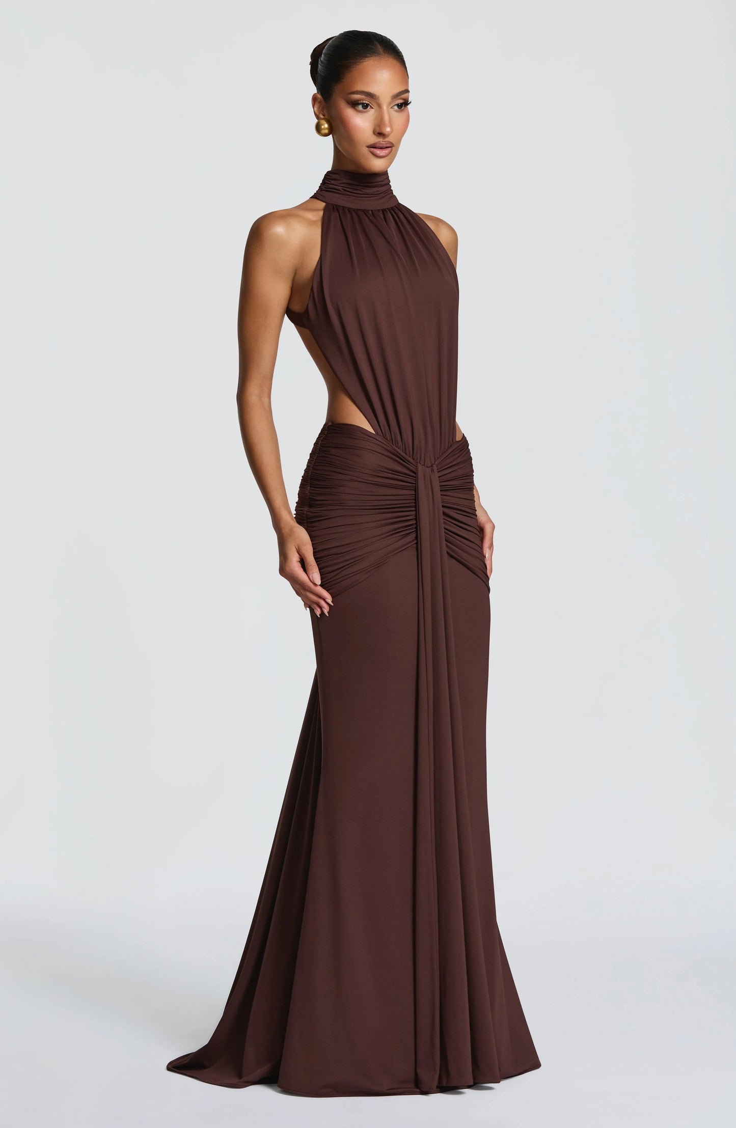 Vestido esencia rubí